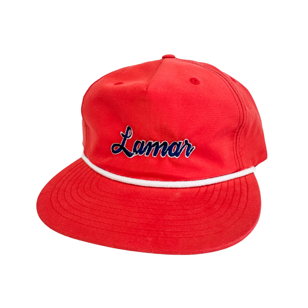 Lamar Script Rope Cap