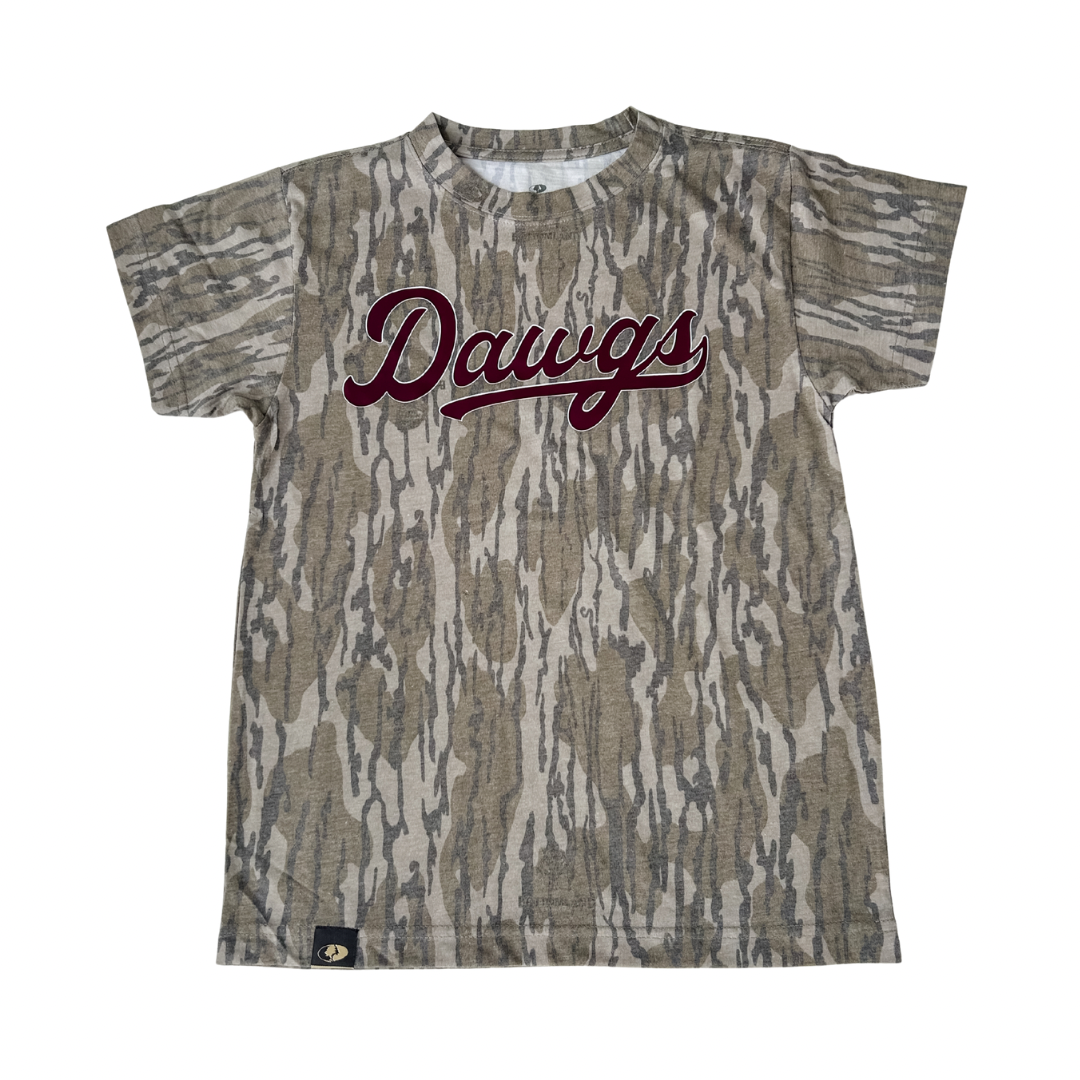 Mossy Oak Washed Out Dawgs Tee