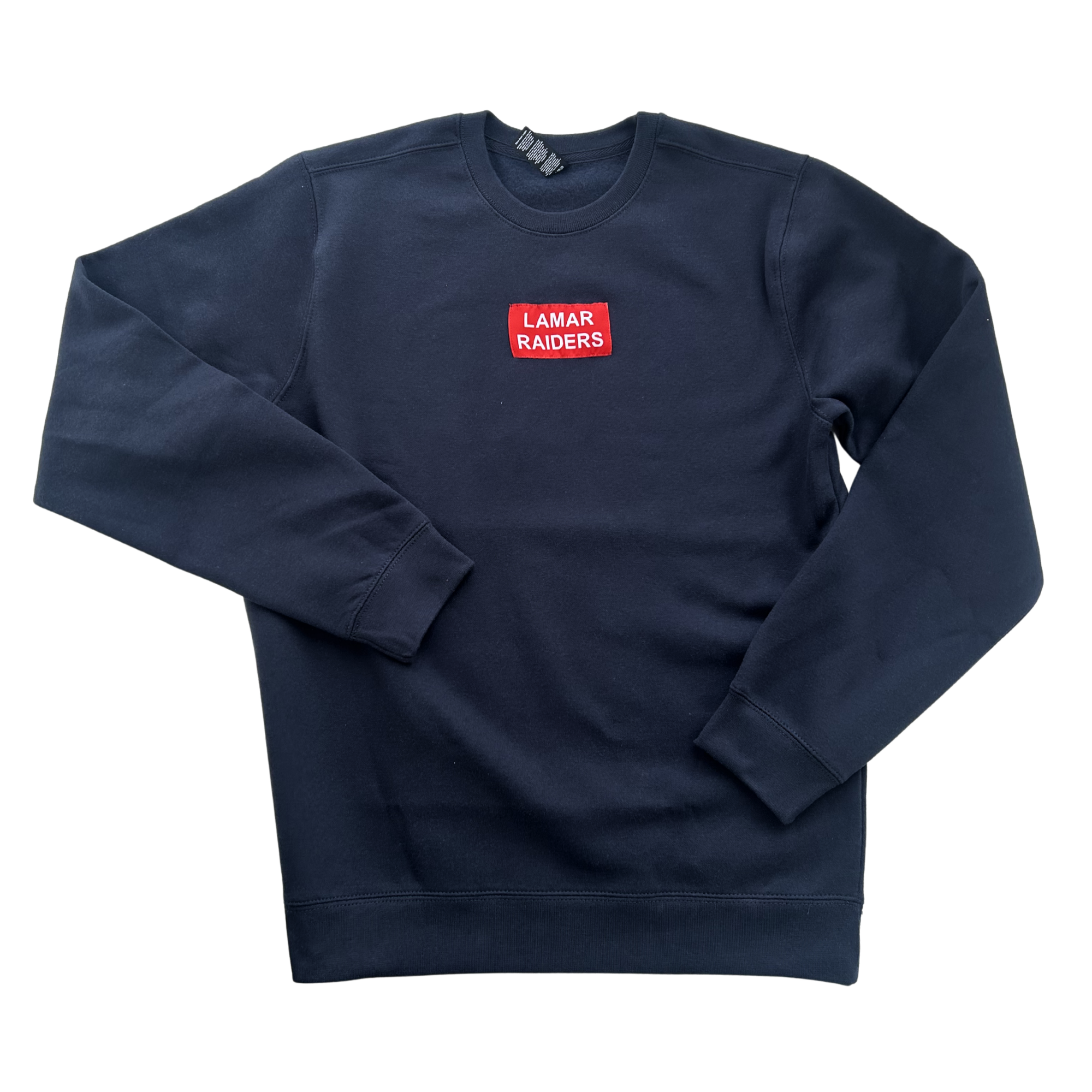 Lamar Woven Label Crewneck
