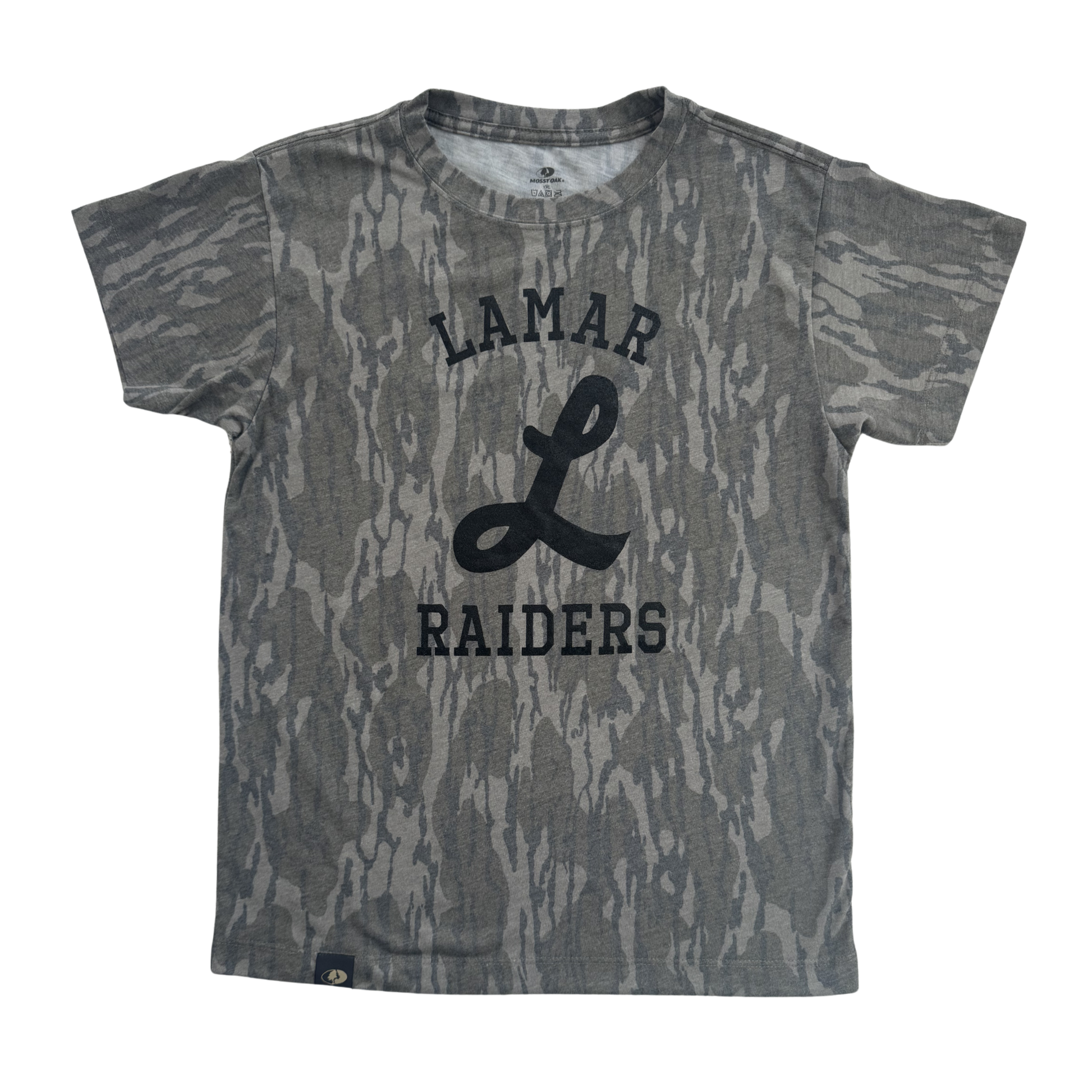 Mossy Oak Washed Out Lamar Logo Tee