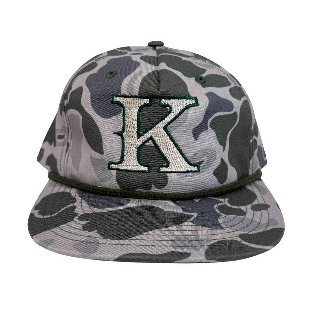 Kemper Academy Camo Rope Cap