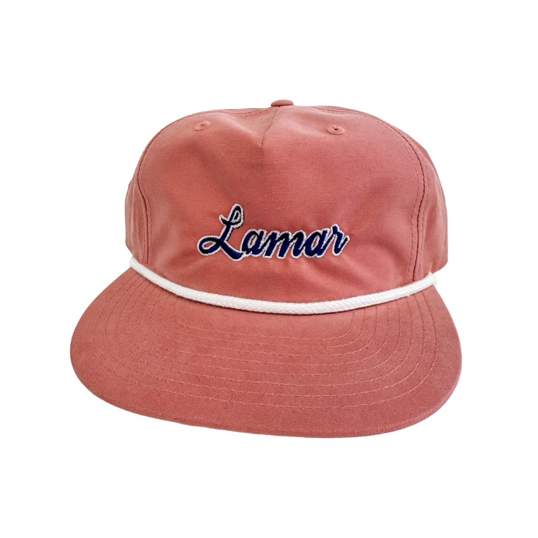 Lamar Script Rope Cap