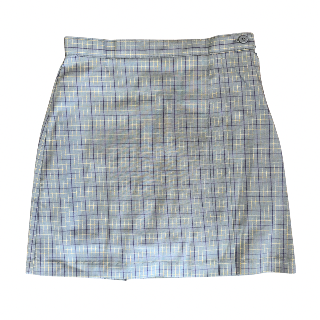 Gray and Purple Plaid Skort (Now available)