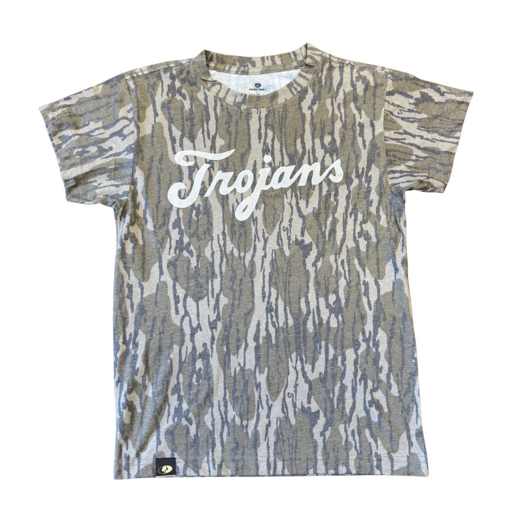 Mossy Oak Washed Out Trojans Tee