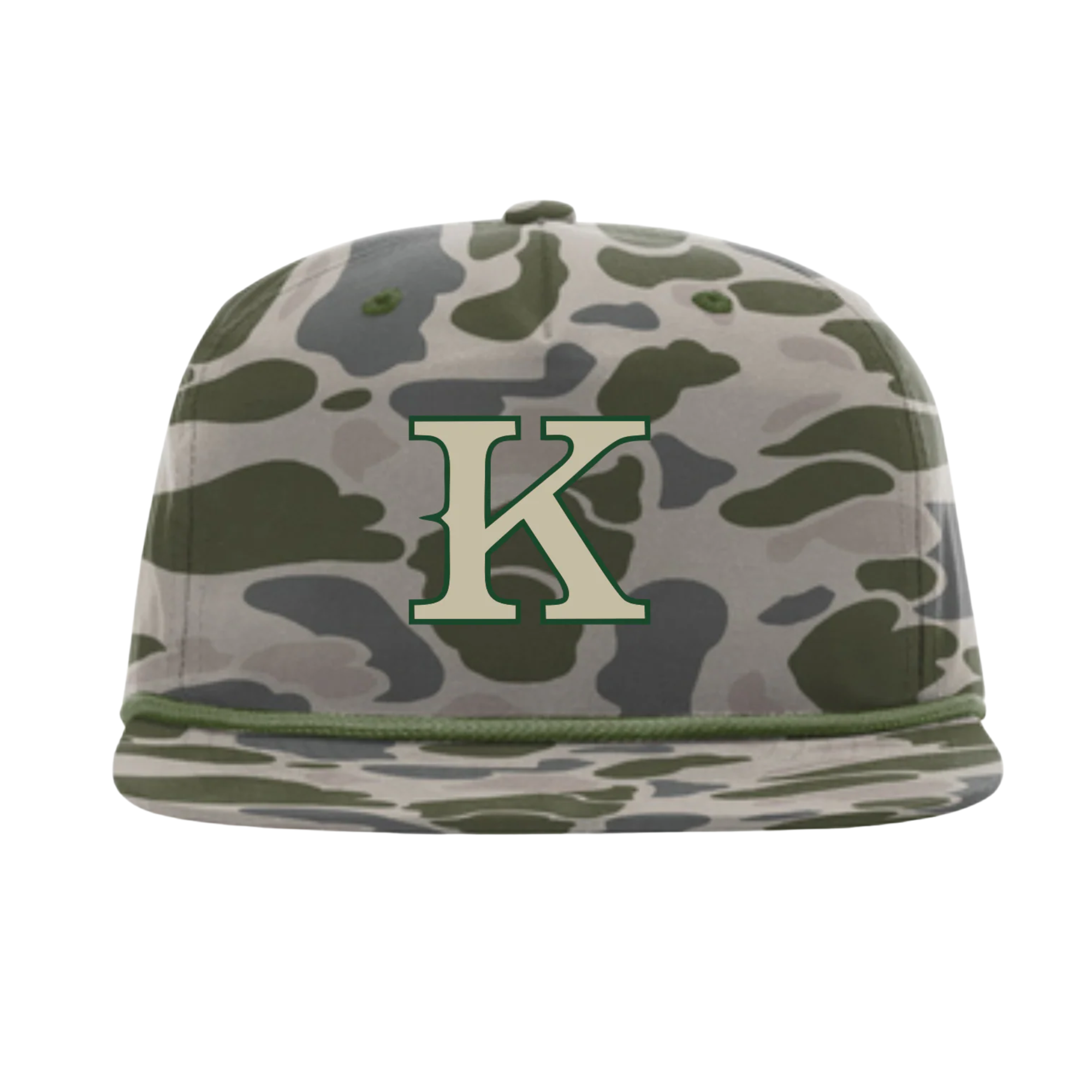 Kemper Academy Camo Rope Cap