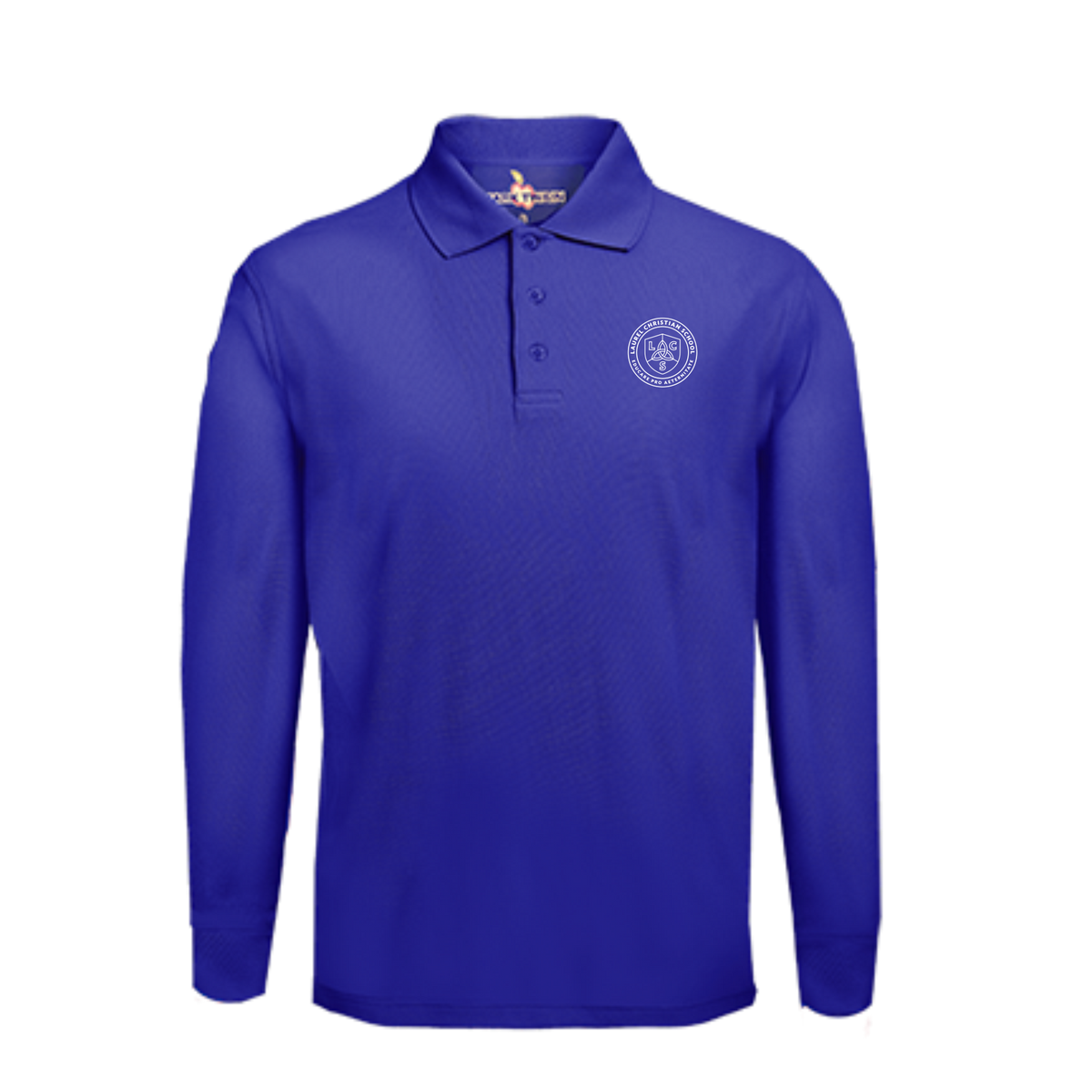 Laurel Christian Long Sleeve Polo