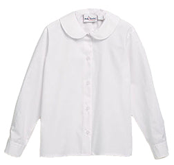 Long Sleeve Peter Pan Blouse