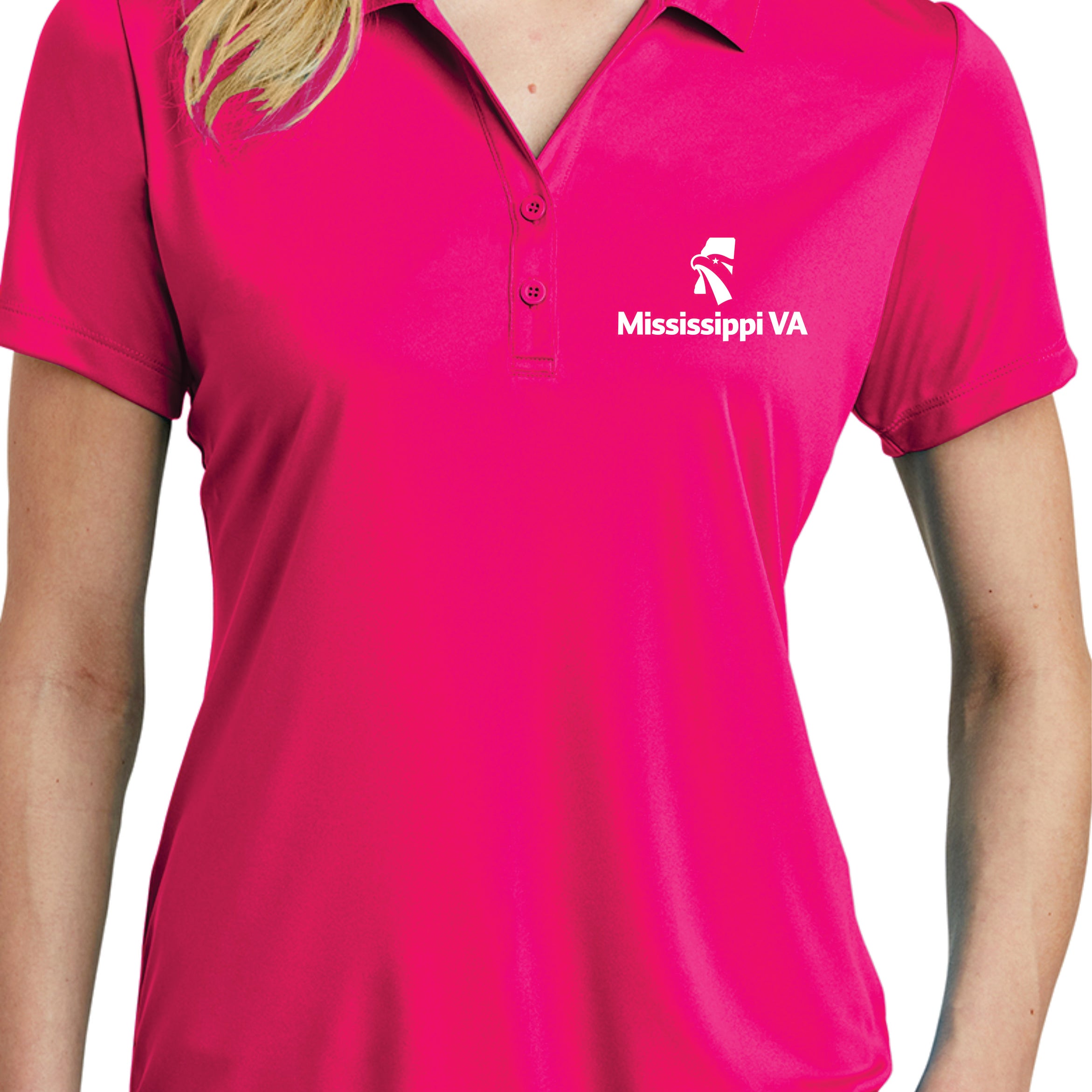 MSVA Women's Pink Polo