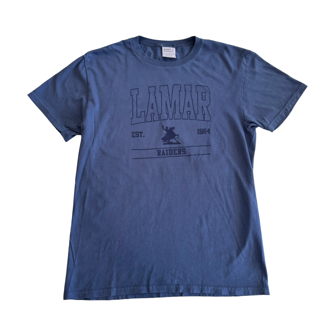 Lamar Block Design Tee
