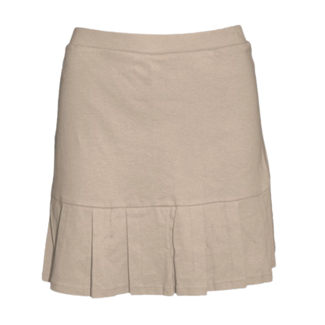 Khaki Knit Skort
