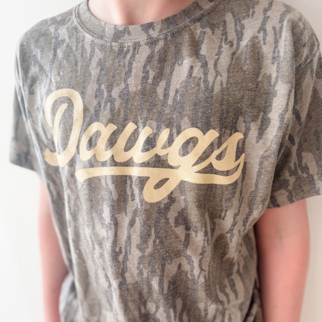 Mossy Oak Washed Out Dawgs Tee