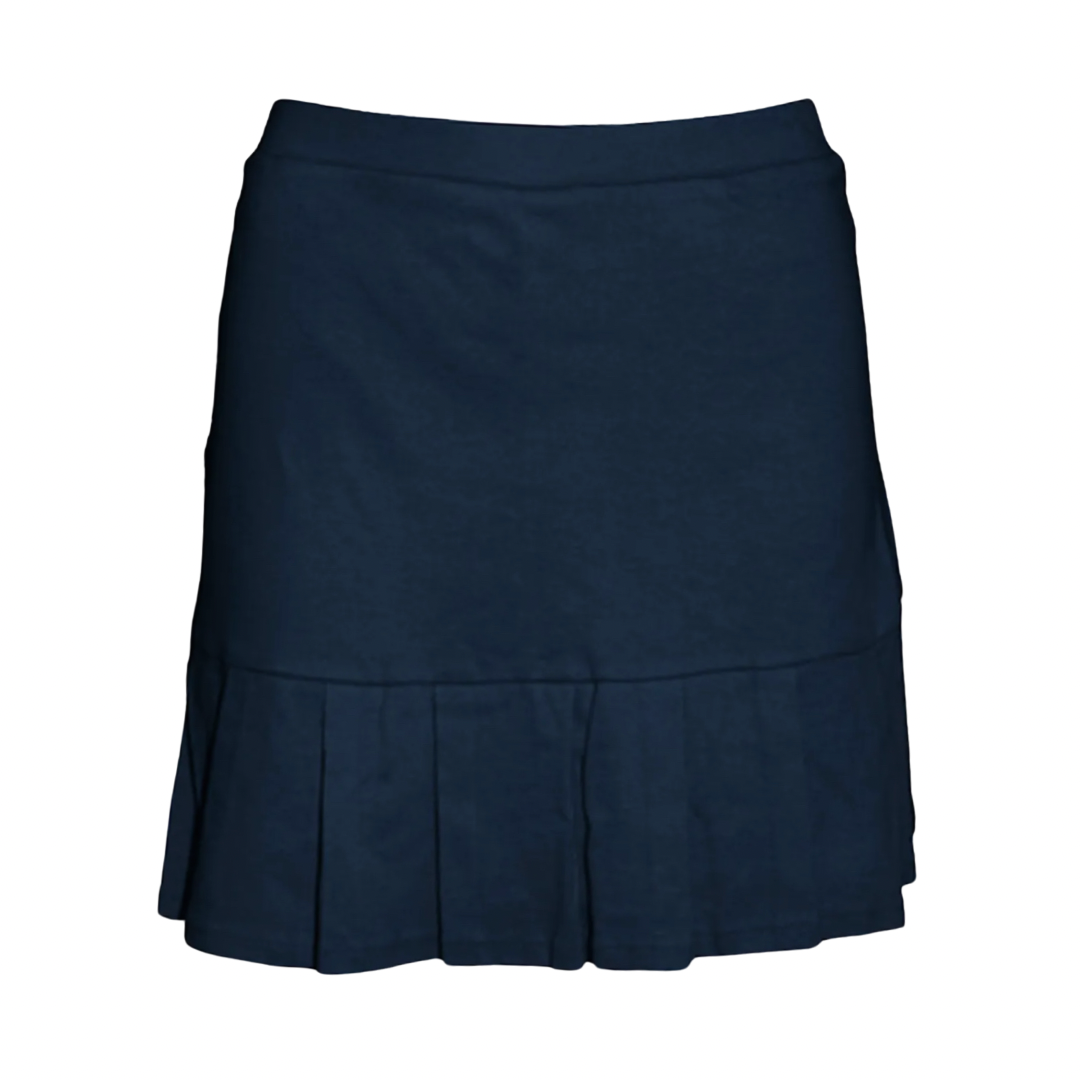 Navy Knit Skort