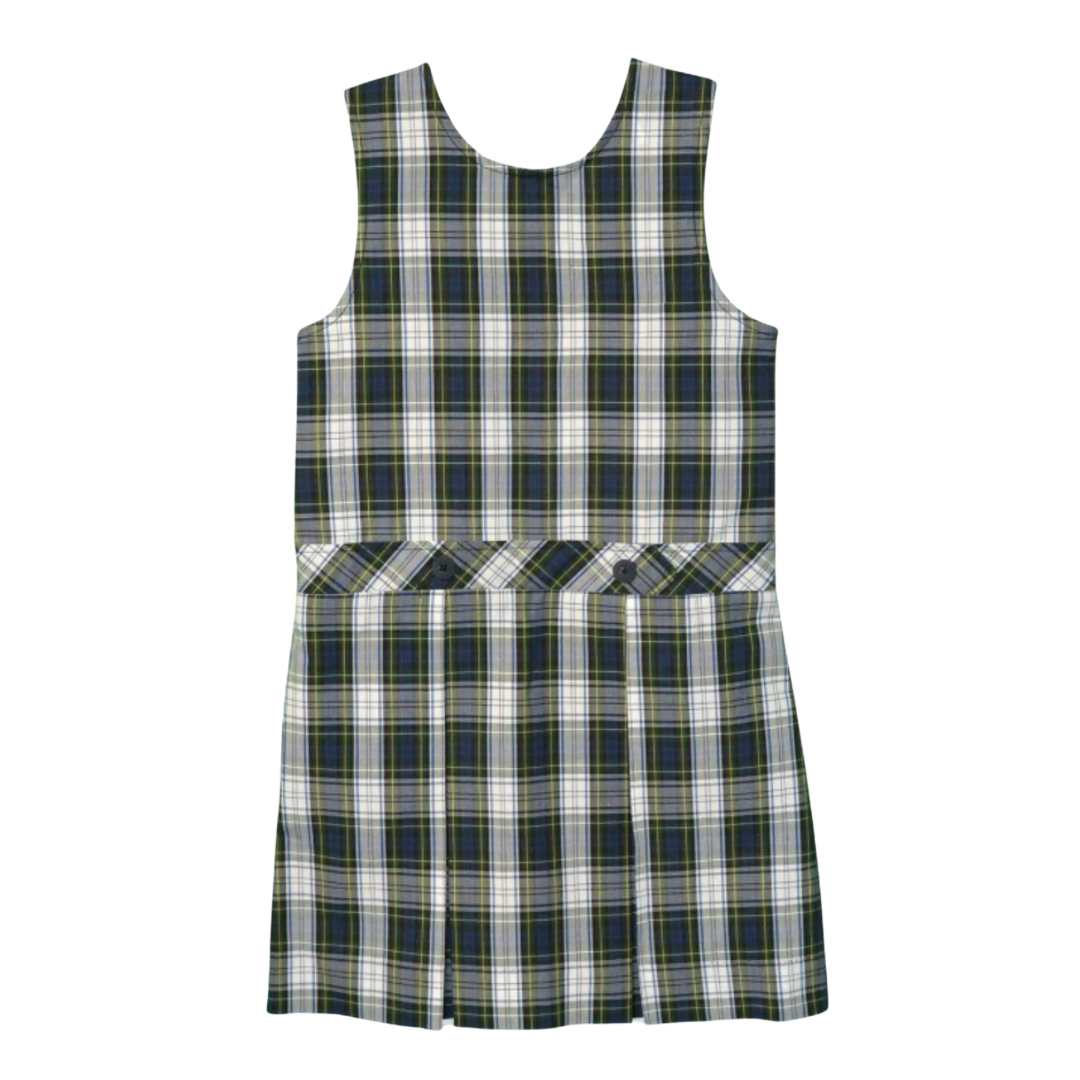 Green and Blue Plaid Jumper