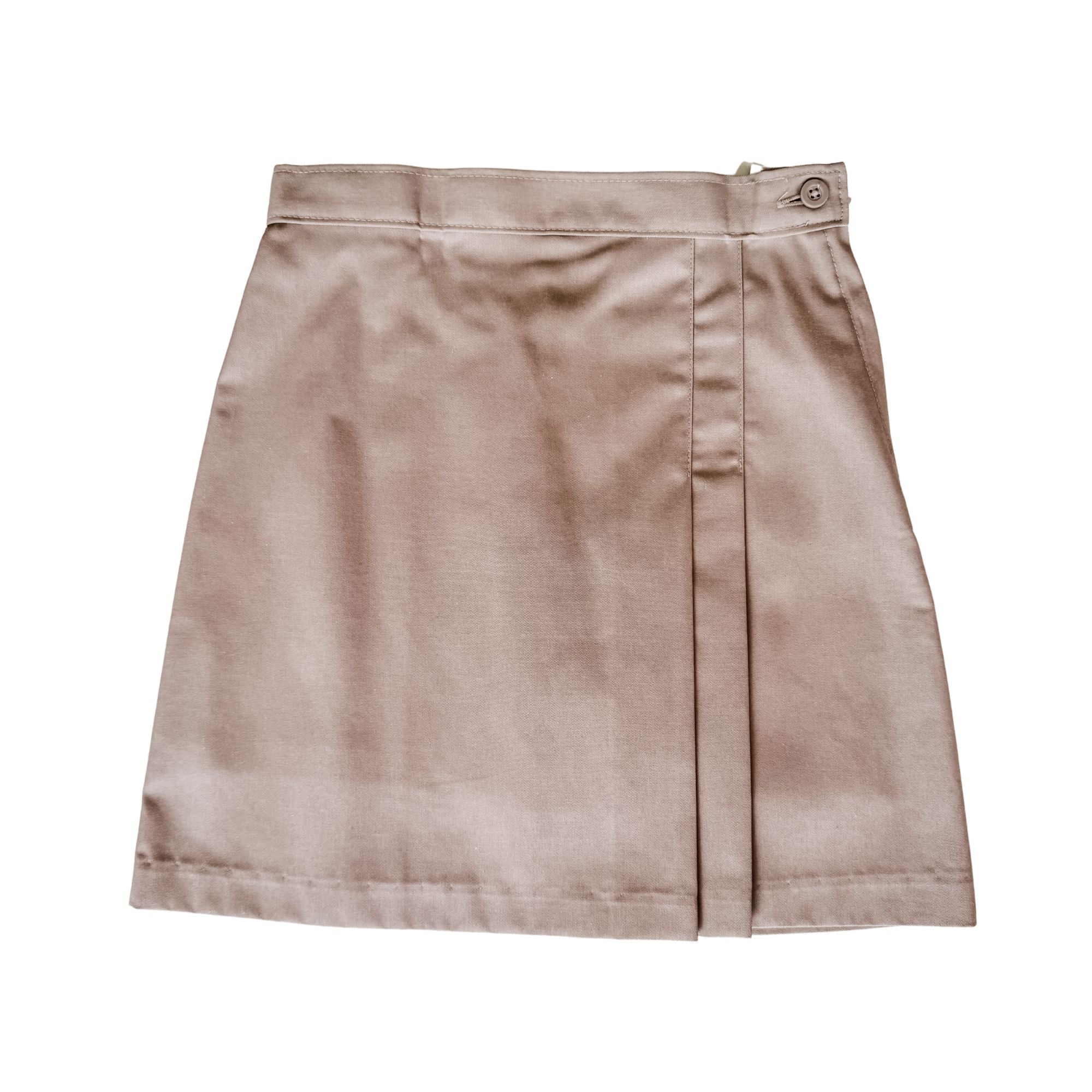 Khaki Pleated Skort