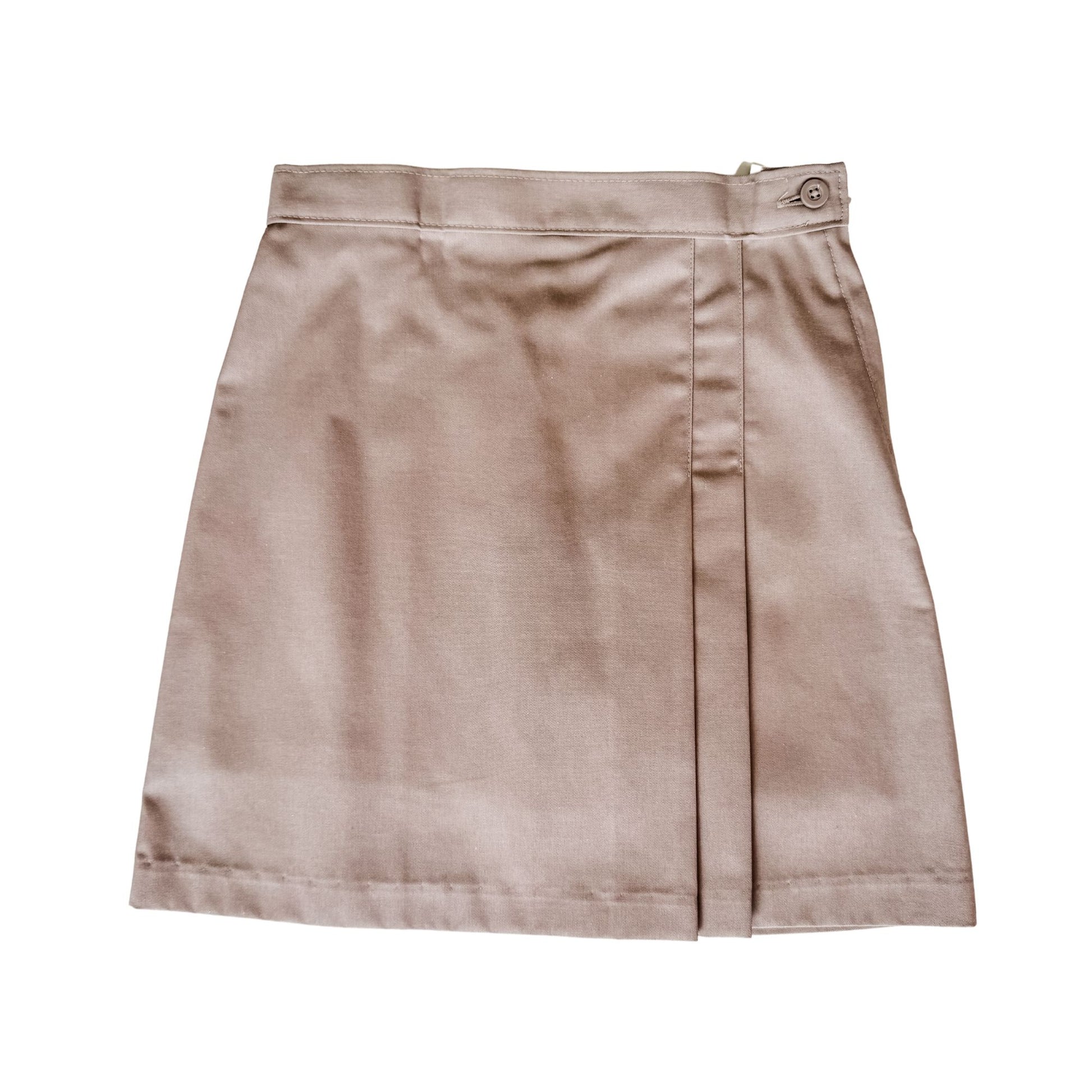 Khaki Pleated Skort