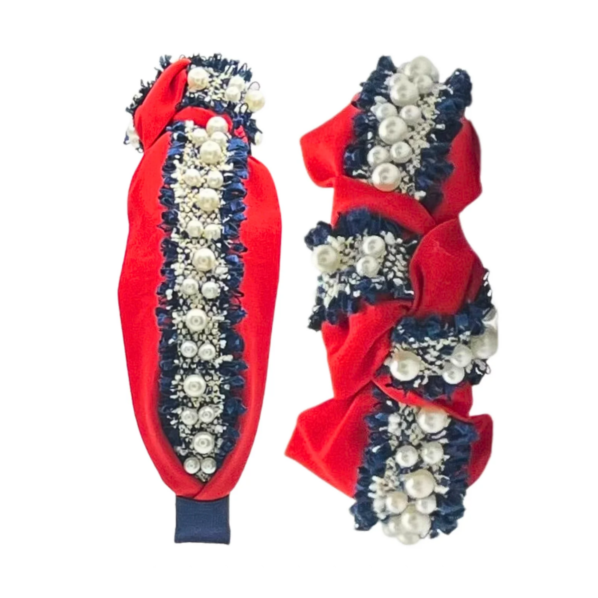 Pearl Trim Topknot Headbands (see all)