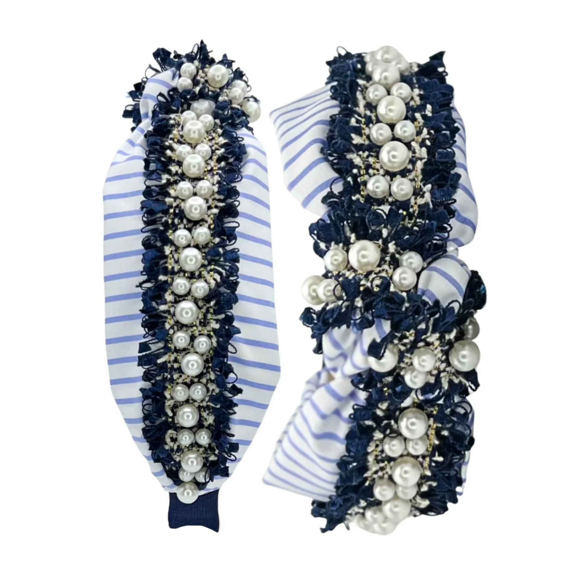 Pearl Trim Topknot Headbands (see all)