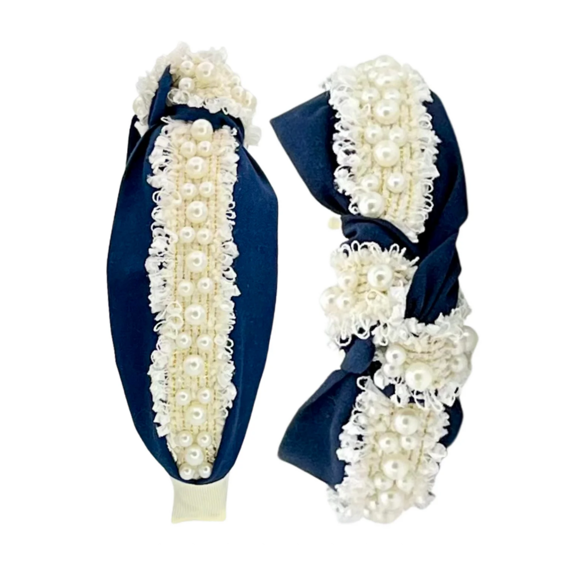 Pearl Trim Topknot Headbands (see all)