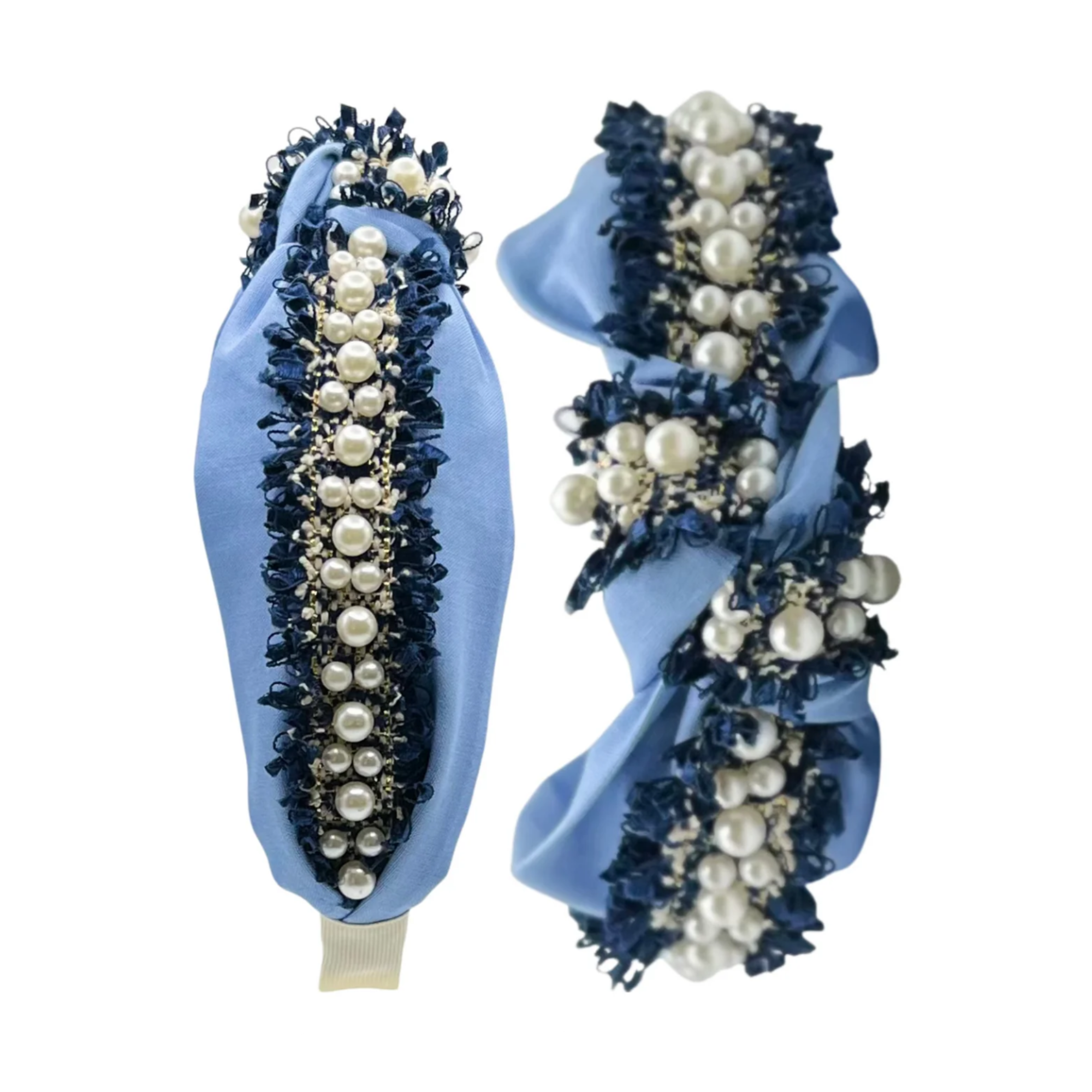 Pearl Trim Topknot Headbands (see all)