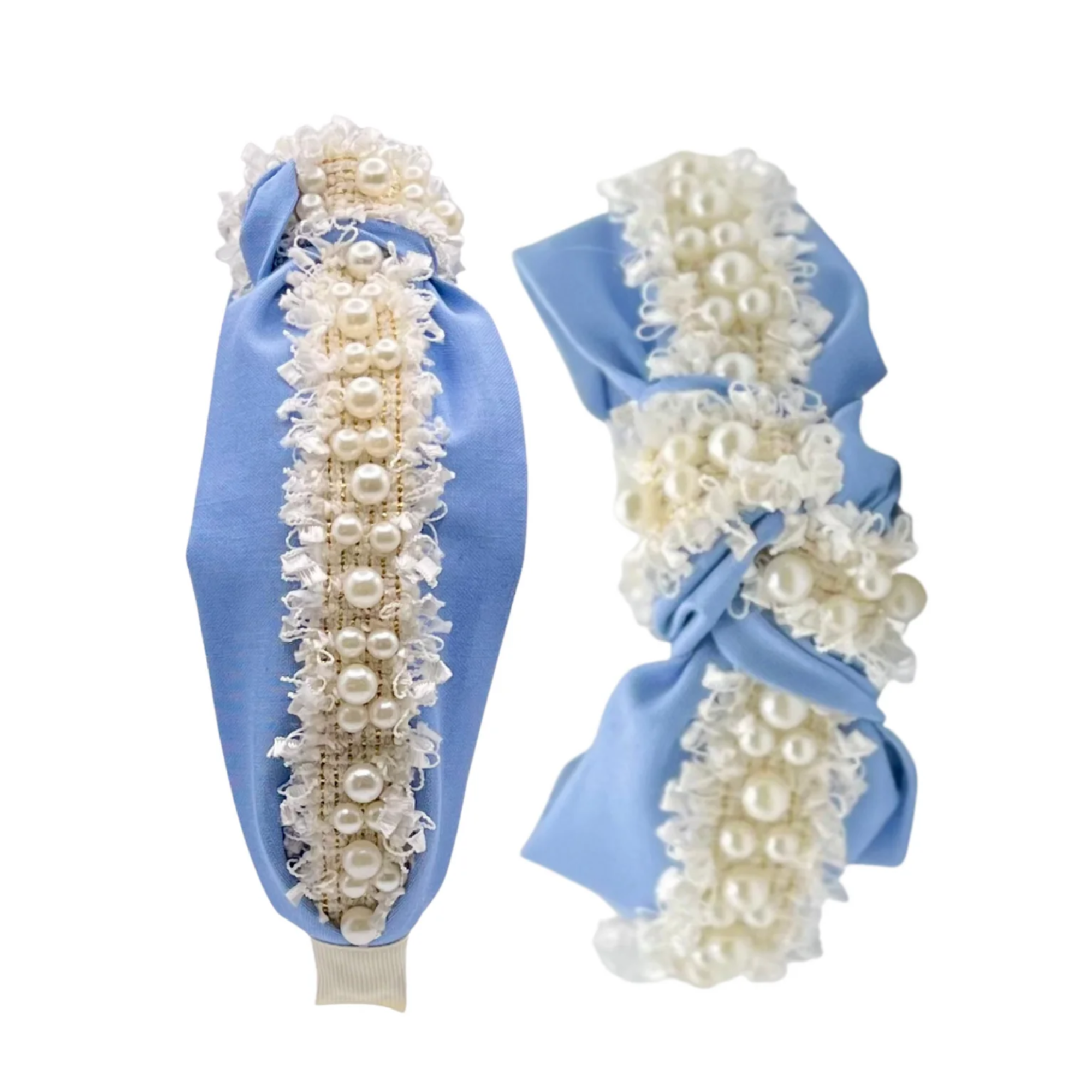 Pearl Trim Topknot Headbands (see all)